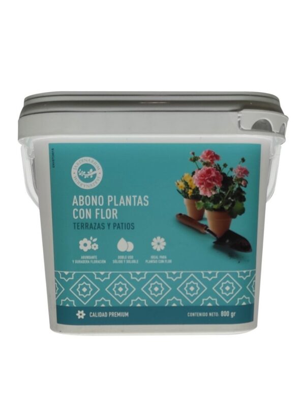 Abono JARDINARIUM flor, terrazas y patios 800 gr